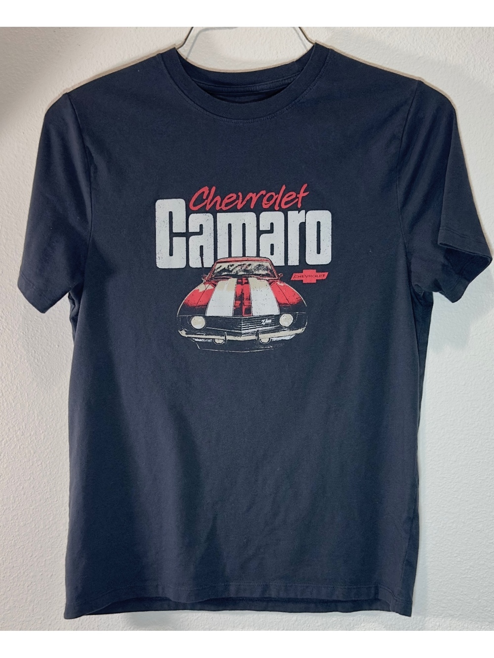Chevrolet Camaro Double-Sided Graphic T-Shirt Black Men’s Medium Muscle Car Tee